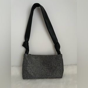 La Regale Murphy Crystal Mesh Shoulder Handbag